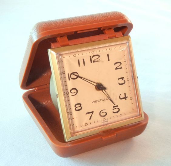 Early 70's Westclox Travel Alarm Clock - Image 2